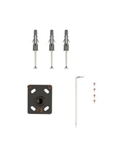 ekey uno mounting plate w. adhesive foil and screws