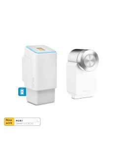 Fingerprint scanner white incl. Nuki Smart Lock 3.0 Pro white