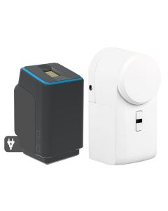 fingerprint scanner black, wireless including eqiva BLUETOOTH® Smart Lock