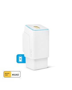 Rechargeable fingerprint scanner white, wireless for Nuki Smart Lock