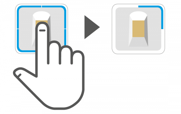 ekey uno Fingerprint Bedienung Funk Verbindung